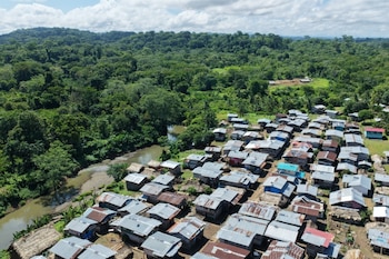 Las comunidades de la comarca Guna de Wargandí se apuntaron para desarrollar el proyecto Biomas Críticos de Panamá. (Cortesía(