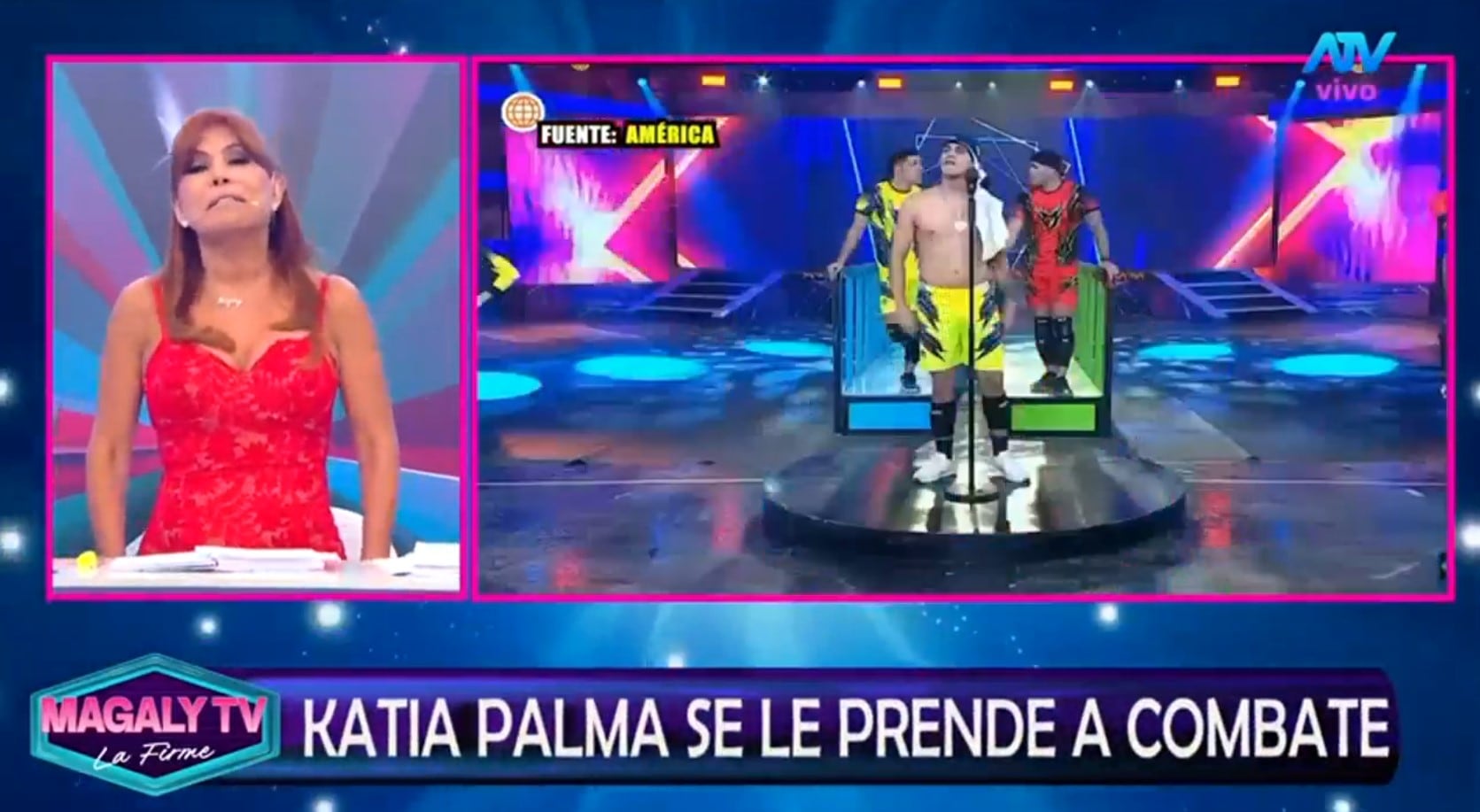 Magaly Medina lanza advertencia a Katia Palma antes del regreso de Combate: “Todavía la competencia ni se ha prendido”. Captura: Magaly TV La Firme.