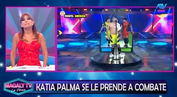 Magaly Medina lanza advertencia a Katia Palma antes del regreso de Combate: “Todavía la competencia ni se ha prendido”. Captura: Magaly TV La Firme.