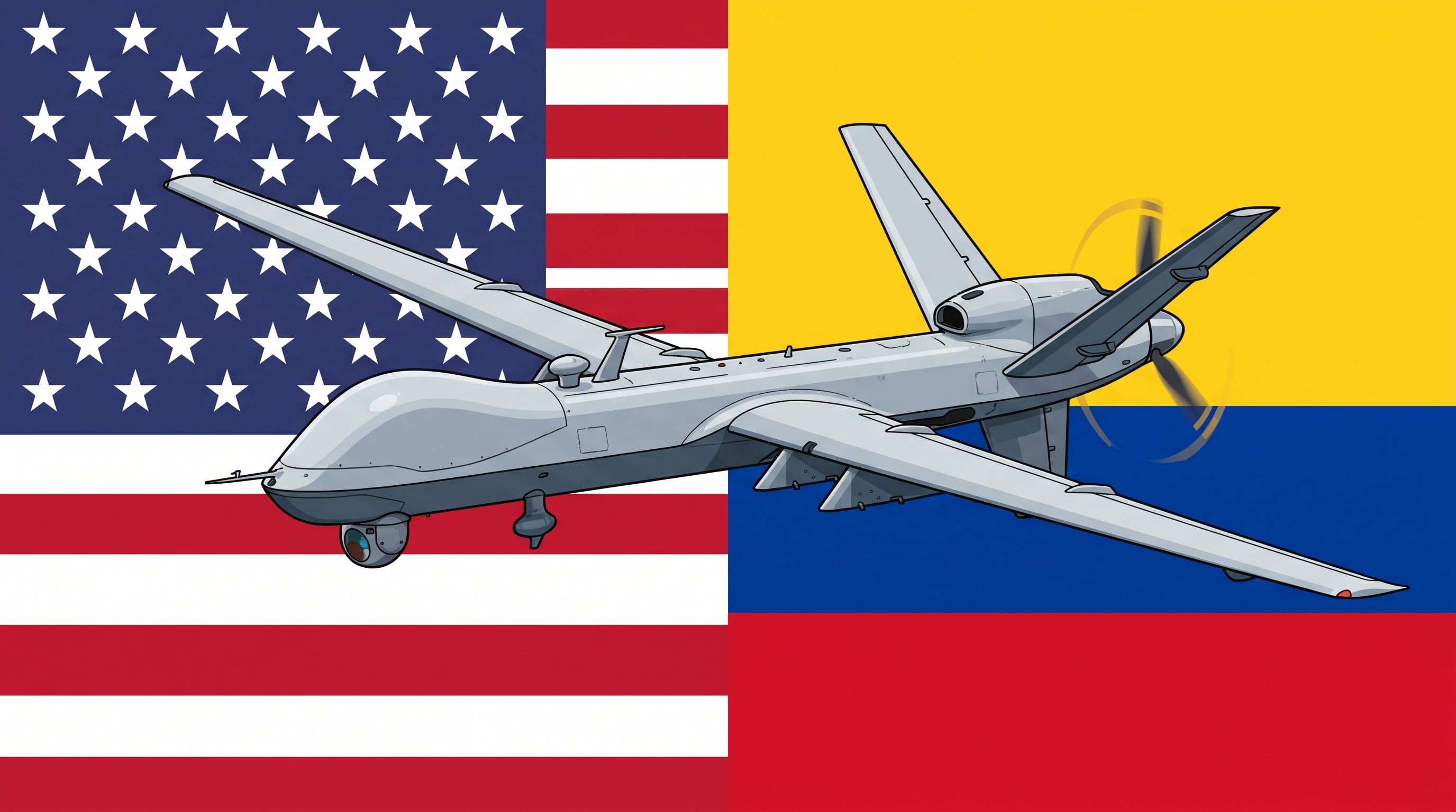 Washington trasladó drones MQ-9 Reaper desde África hacia Colombia y Ecuador para reforzar la vigilancia contra el narcotráfico - crédito Imagen Ilustrativa Infobae