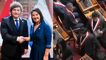 Javier Milei critica a bancadas de izquierda por retirarse durante discurso de Keiko Fujimori: “Intolerantes y lo peor que existe”