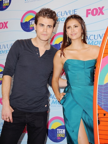 Nina Dobrev y Paul Wesley