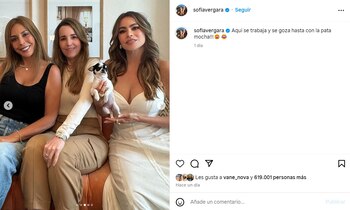 La colombiana recibió la visita