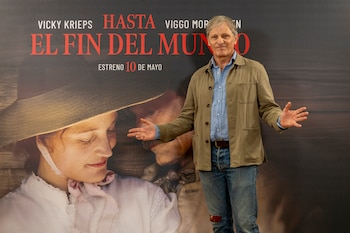 Viggo Mortensen en el photocall de 'Hasta el fin del mundo'