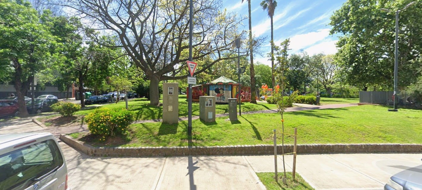 La Plaza Mafalda es uno de los puntos de referencia dentro de la zona conocida como Chacagiales
