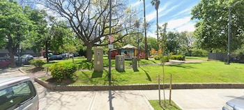 La Plaza Mafalda es uno de los puntos de referencia dentro de la zona conocida como Chacagiales