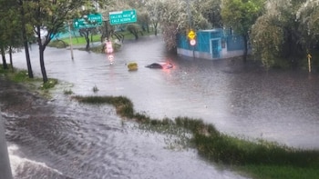 Lluvias dejan inundaciones en Tlalpan un día después de la inauguración del Mundial 2026