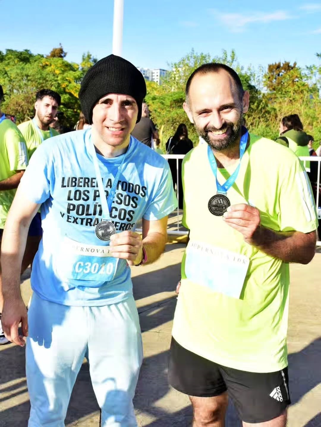 El gendarme argentino Nahuel Gallo dedicó su carrera a quienes aún permanecen injustamente privados de libertad en Venezuela (Instagram Nahuel Gallo)