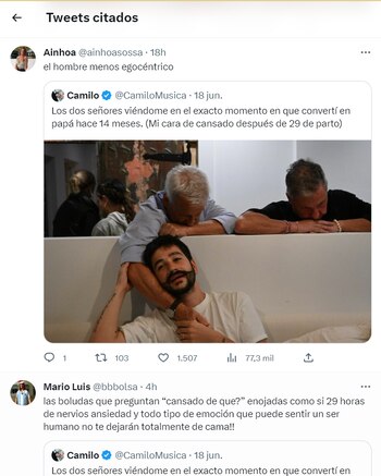 Estas fueron otras de las respuestas que recibió el colombiano | Captura de pantalla Twitter