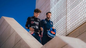 Franco Colapinto y Miguel Presencia