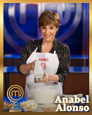 Anabel Alonso en 'MasterChef Celebrity' (RTVE).