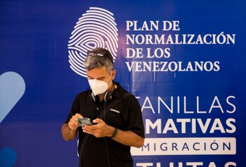 Inmigrantes venezolanos en territorio dominicano