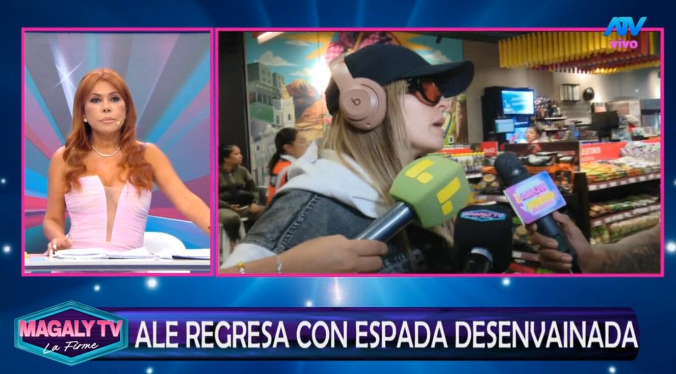 Magaly Medina explota contra Alejandra Baigorria: “No sabe cómo tomar una decisión”. Captura: Magaly TV La Firme.