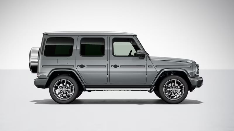 Así es la camioneta Mercedes-Benz Clase G 500 que usaba El Tanque del CJNG. (Mercedes Benz)