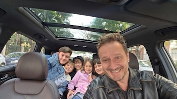 El emotivo reencuentro de los hijos de Benjamín Vicuña con los más pequeños Magnolia y Amancio: la tierna foto