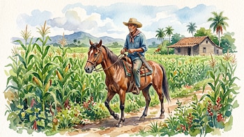 Los robos de bueyes y caballos alteran el trabajo de los campesinos en Cuba