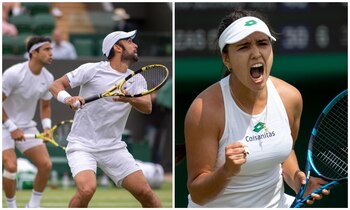 Juan Sebastián Cabal y Robert