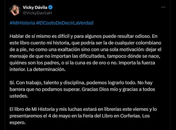 El libro contará la historia