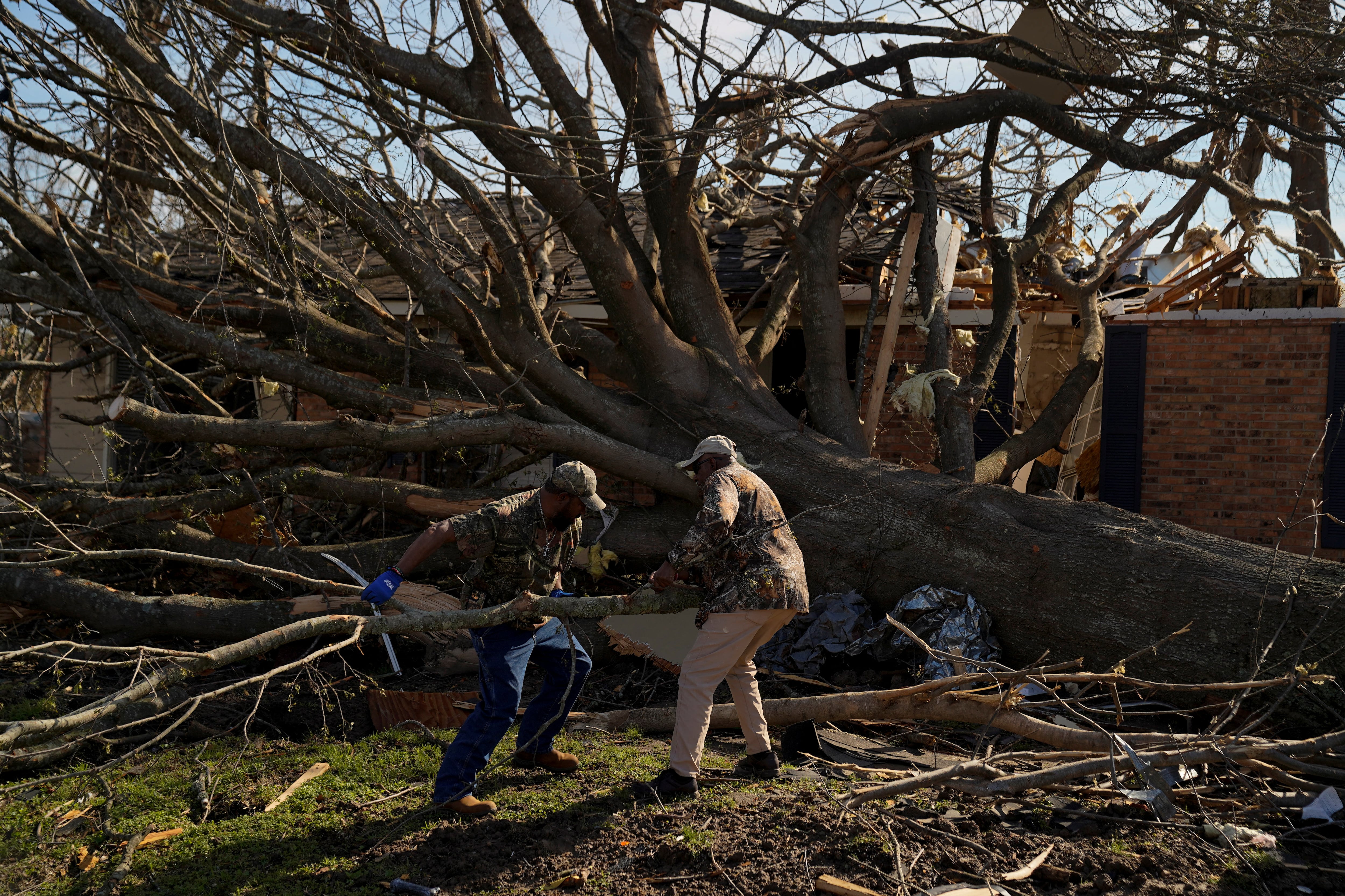 Las llanuras orientales, el valle medio del Misisipi y el oeste del valle de Ohio se consideran las regiones de mayor riesgo meteorológico para la próxima temporada. (REUTERS/Cheney Orr)