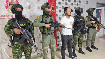 Alias Tabares, presunto reclutador de menores y jefe armado, fue capturado en El Tambo, Cauca