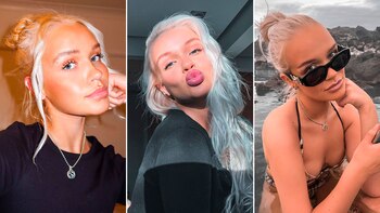 Nadia modelo islandesa selección inglaterra