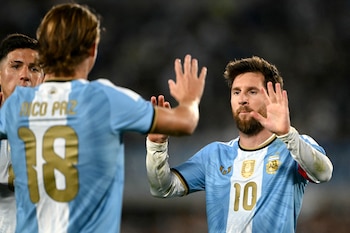 El último partido de Lionel Messi con la selección argentina - Argentina vs Benin