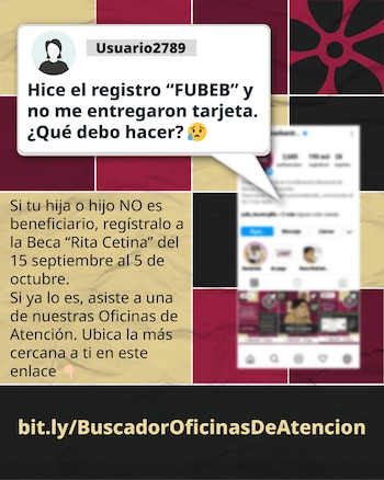 La Coordinación Nacional de Becas