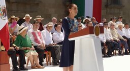 Los gobernadores de oposición que respaldaron a Claudia Sheinbaum en la asamblea informativa del Zócalo