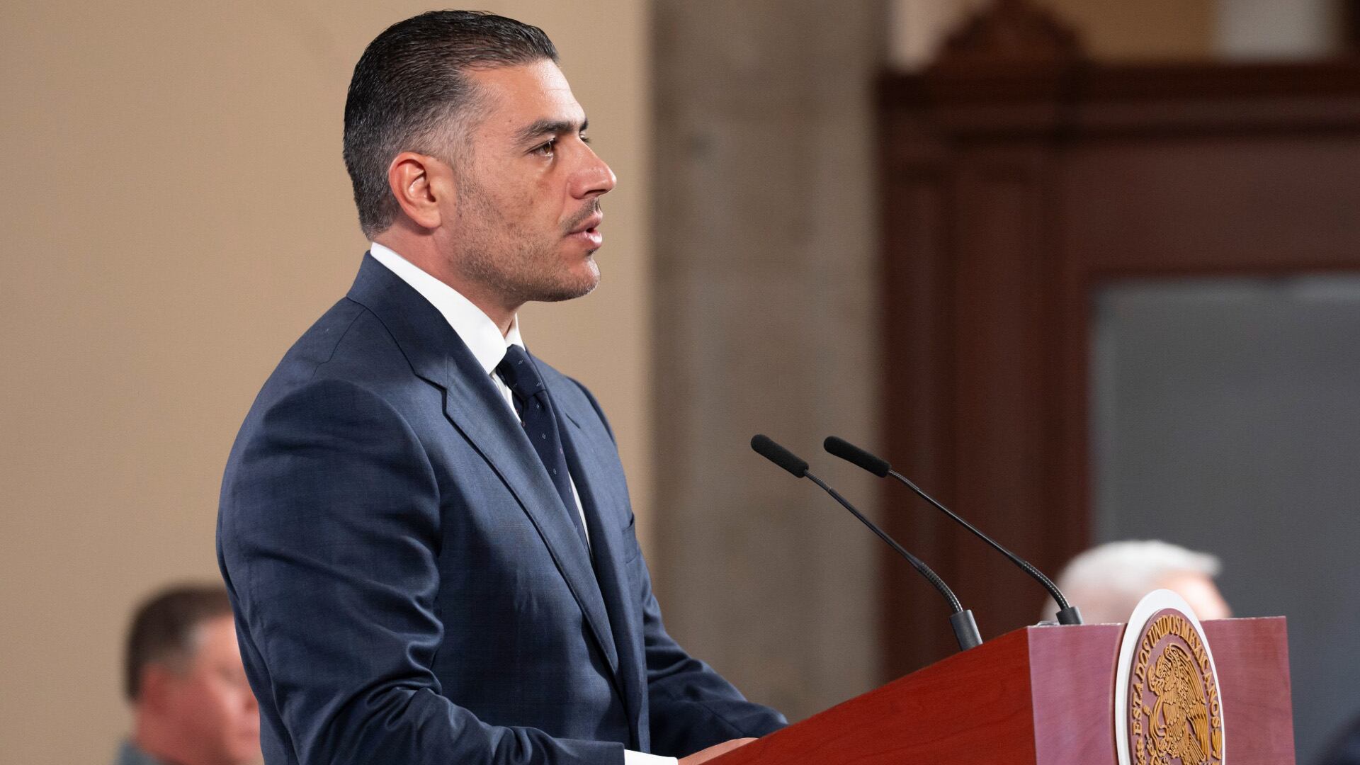 El titular de la SSC, informó que el Cártel de Sinaloa no está extinto pero si se ha visto mermado en las operaciones delictivas. (Gobierno de México)