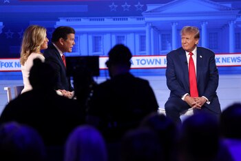 Indiferente a las críticas, Trump