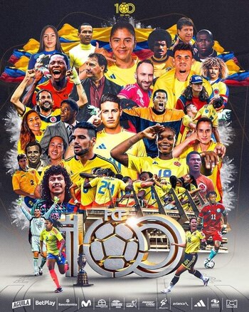 El mosaico de la selección