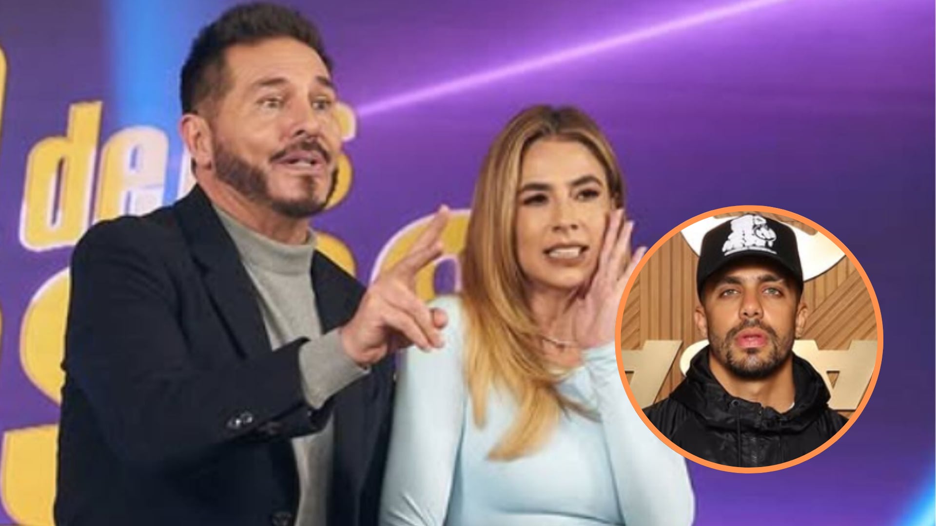 La presentadora tuvo que llamarle la atención en participante y dejarle algunas cosas claras - crédito montaje @carlagiraldo @altafulla / Instagram