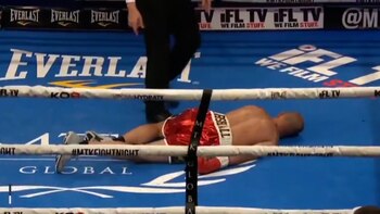 Mersalek quedó inconsciente en la