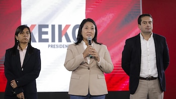 Keiko Fujimori se pone a la cabeza en Perú con casi el 17% de los votos con la mitad del escrutinio