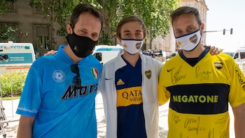 Pablo, Manuel y Guillermo Viñuales