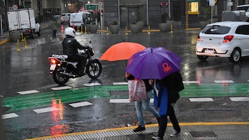 Diluvia en la ciudad de