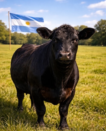 El complejo ganadero argentino transita