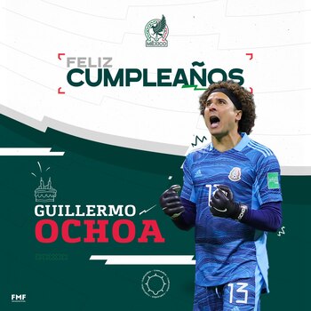 Guillermo Ochoa, portero de México