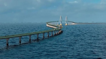 Comenzó la construcción del megapuente entre Salvador e Itaparica en Brasil: será el más largo de América Latina sobre el mar