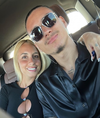 Darwin Núñez y Lorena Mañas