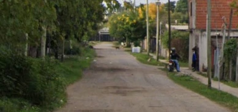Al final de la calle fue donde mataron a Abigaíl (Google Street View)