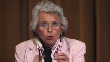 La secretaria de Gobernación, dijo