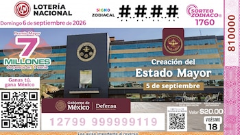 Sorteo Zodiaco Especial 1760 de la Lotería Nacional del domingo 6 de septiembre: resultados del premio mayor y números ganadores