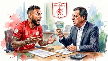 América de Cali se refirió a la deuda que tiene el equipo con el delantero Duván Vergara: “Reconocemos que existe”