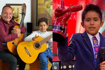 Gianfranco Bustios y Diosdado Gaitán