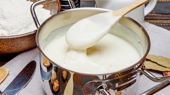 Cómo hacer bechamel de coliflor,