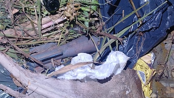 Un recolector de residuos encontró