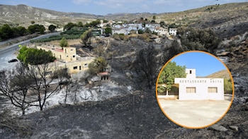 Un nudo en la investigación del incendio de Los Gallardos: Endesa y Red Eléctrica se desentienden del poste del bar Anita y la Guardia Civil ve “evidencias claras de que tenía corriente”