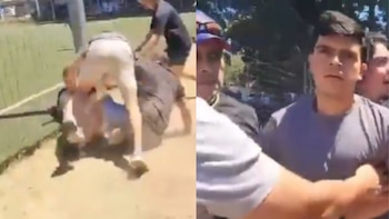 Padres de familia se enfrentan