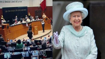 Senadores rindieron un minuto de silencio por la muerte de ISabel II